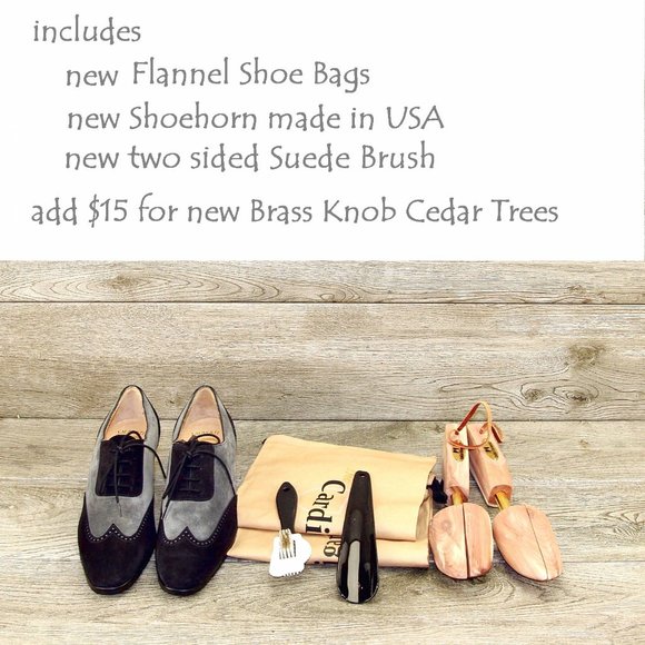 * NEW * $550 GRAVATI Arthur Beren Women's 6 M Suede 4269 * add $15 Trees - Picture 4 of 14